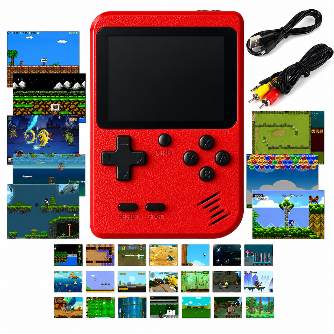 Consola Retro con 400 Juegos Clásicos
